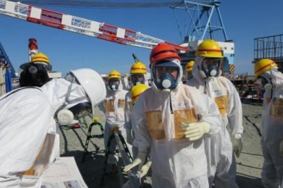 Fukushima tem vapor desconhecido sobre reator 3