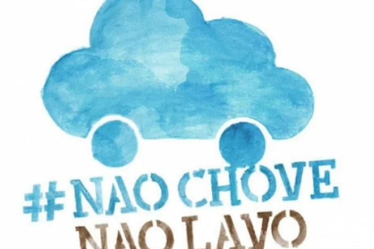 #NaoChoveNaoLavo (Divulgação)