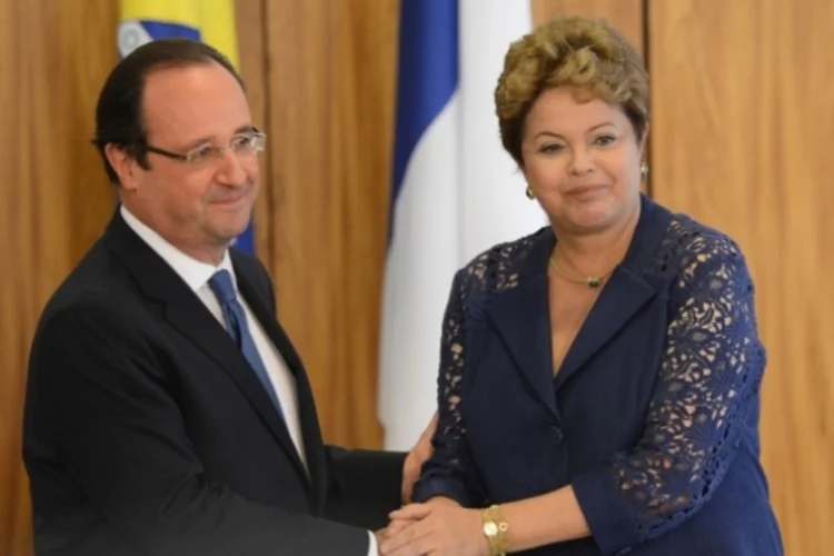Dilma e Hollande (Antonio Cruz / Agência Brasil)