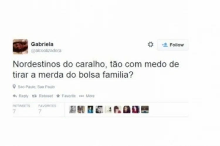 Preconceito (Reprodução/Twitter)