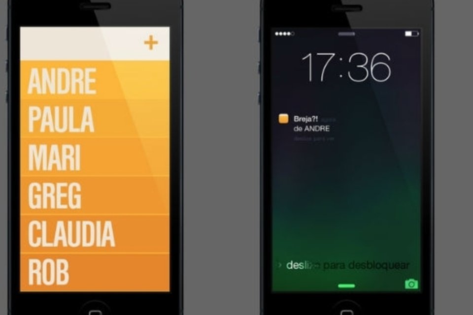 Inspirado no Yo, app brasileiro convida amigos para uma cerveja