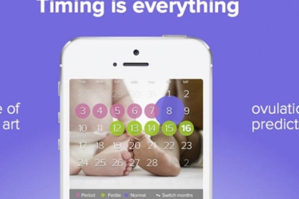 App de iPhone ajuda casais a engravidar