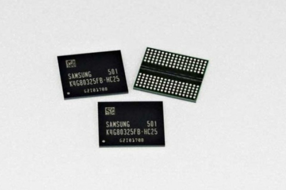 Samsung inicia produção de memória DRAM GDDR5 com foco em games 3D e vídeos em 4K