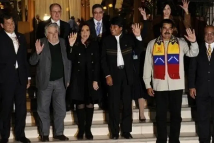 Presidentes (©afp.com / Jorge Bernal)