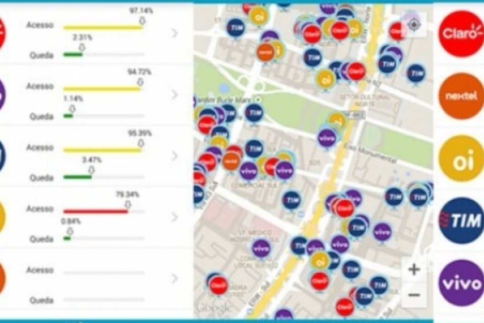 Aplicativo da Anatel permite consultar a qualidade da telefonia celular