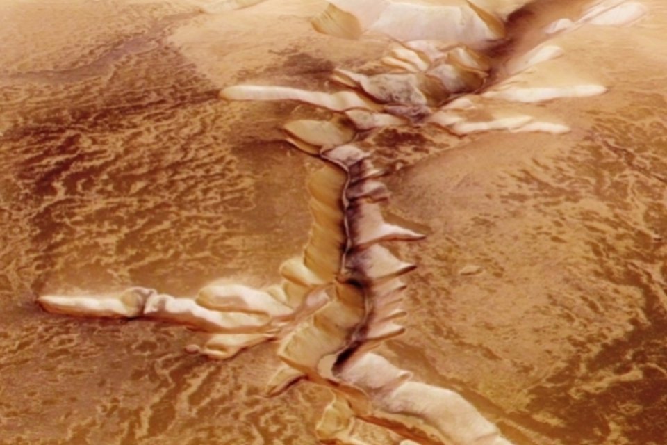 Instituto Geológico dos EUA elabora mapa mais completo de Marte