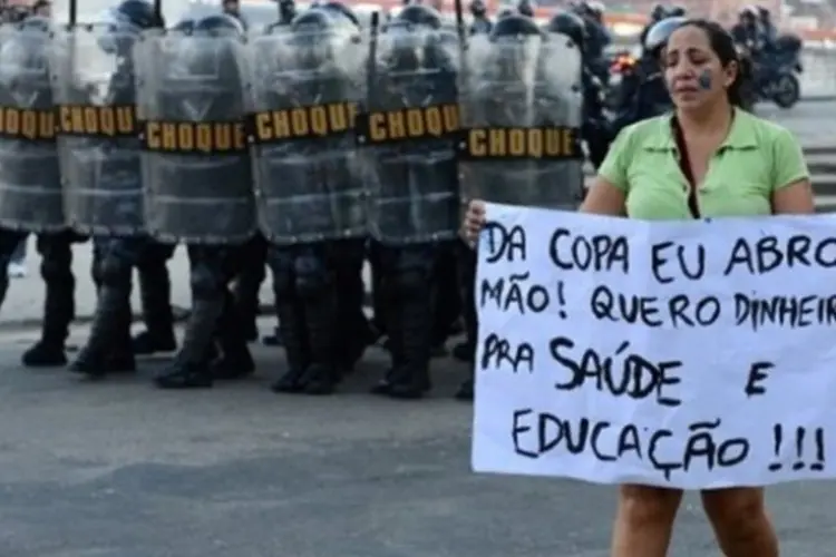 Manifestação - Brasil (@afp.com / Tasso Marcelo)
