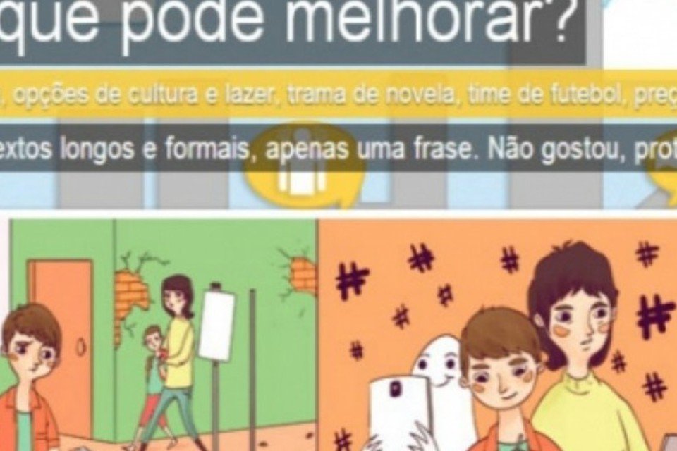 Aplicativo deseja se tornar uma rede social de reclamações