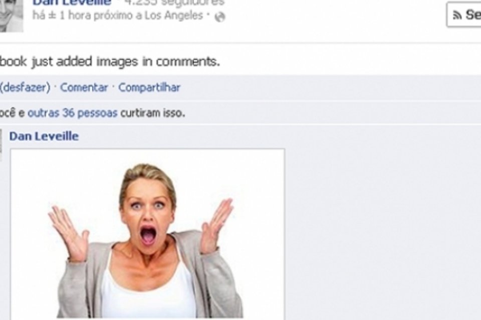 Facebook no Android agora permite uso de imagens em comentários