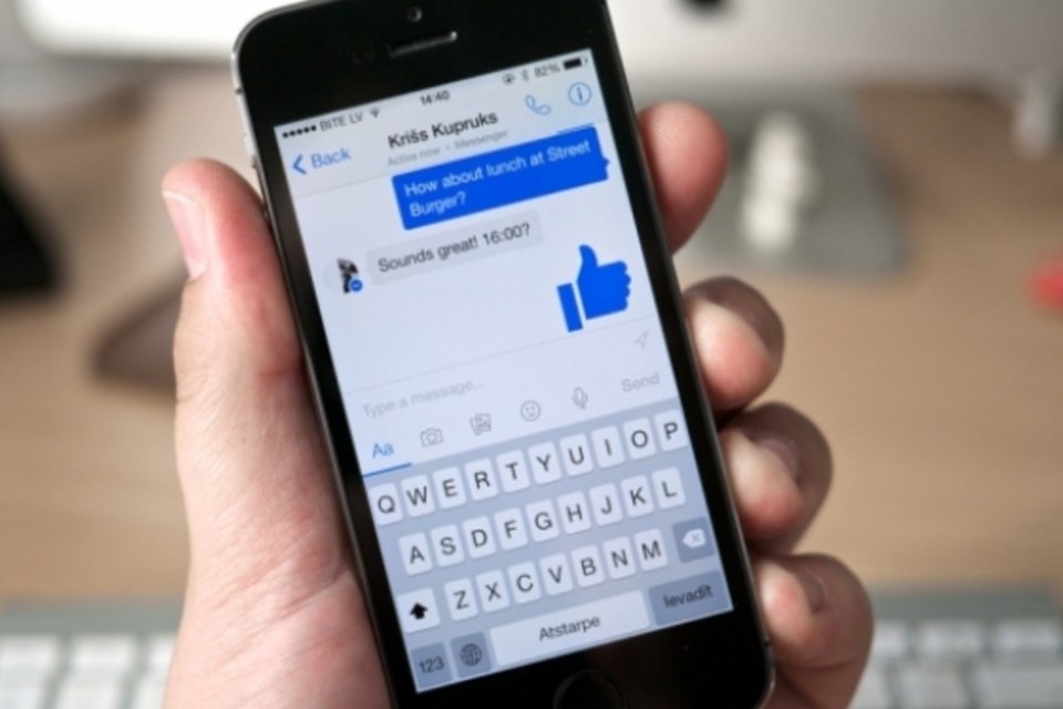 Facebook coloca anúncios em seu Messenger