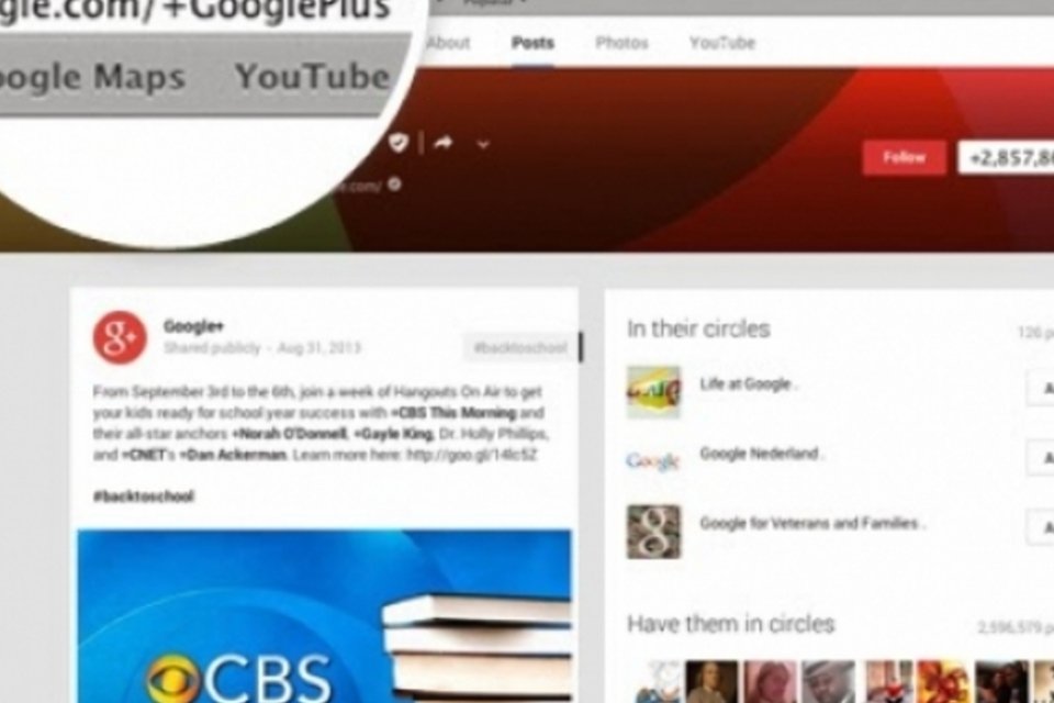Usuários do Google+ podem customizar URL do perfil