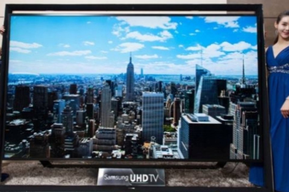 Samsung inicia venda de TV 4k com 110 polegadas