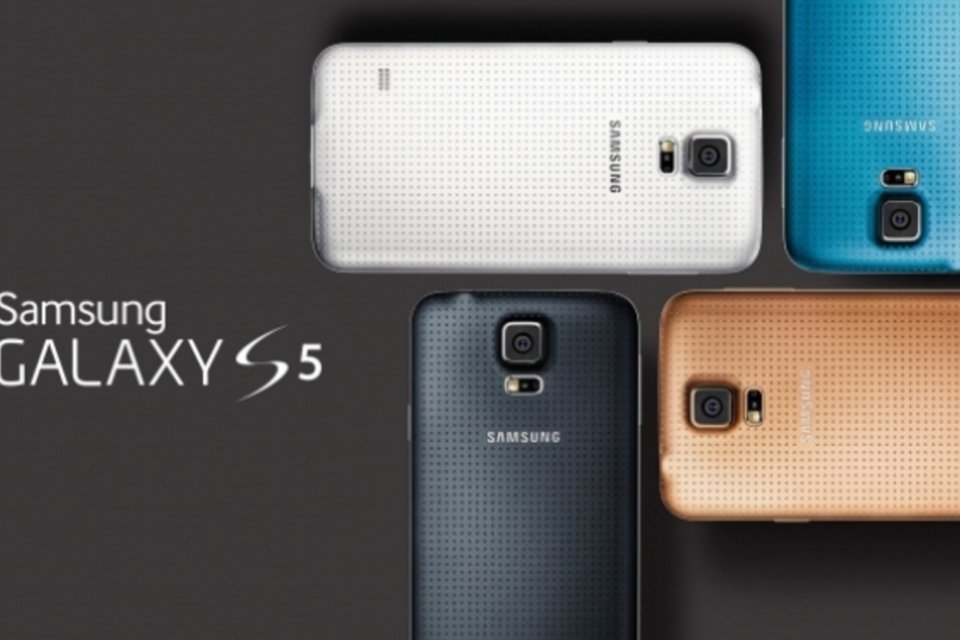 Galaxy S5 chega com novo design, tela de 5.1 polegadas e leitor biométrico