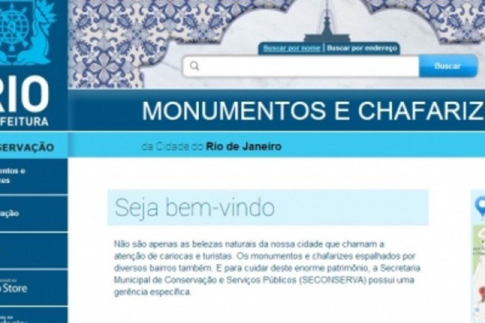 Rio inaugura site que conta história de monumentos da cidade