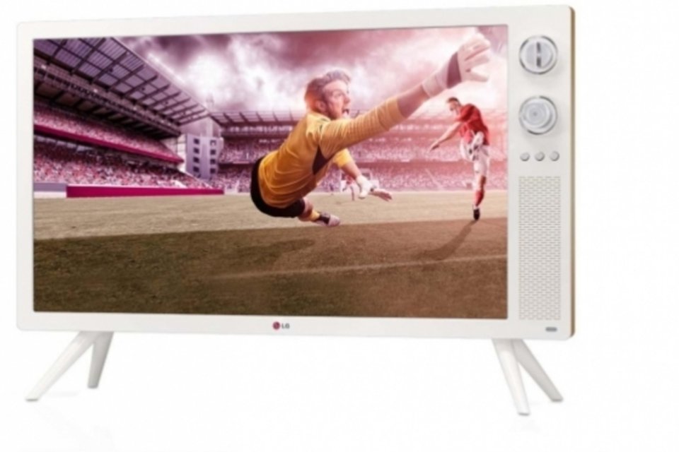LG lança TV com visual retrô por R$ 1 399