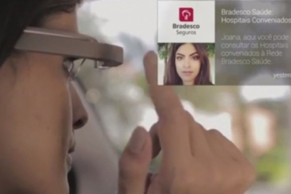 Bradesco lança aplicativo para o Google Glass