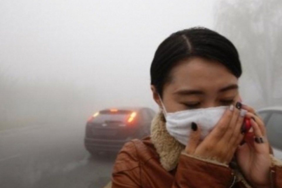 Chinês processa governo por poluição do ar