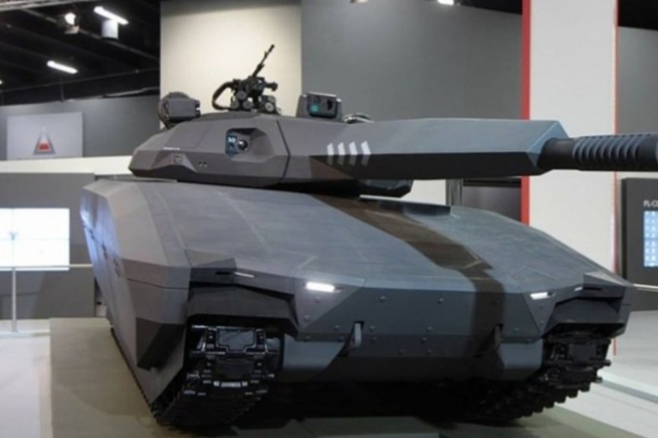Tanque de guerra 'camaleão' usa placas de calor para ficar invisível