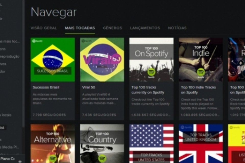 Spotify chega ao Brasil com 30 mi de músicas e mensalidade em dólar