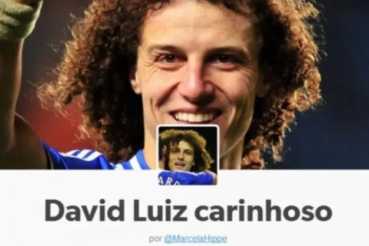 Tumblr David Luiz (Divulgação/Tumblr)