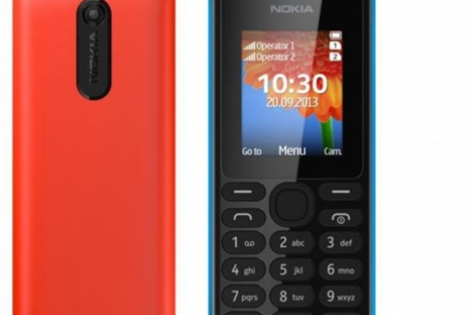 Nokia lança celular com câmera por 29 dólares