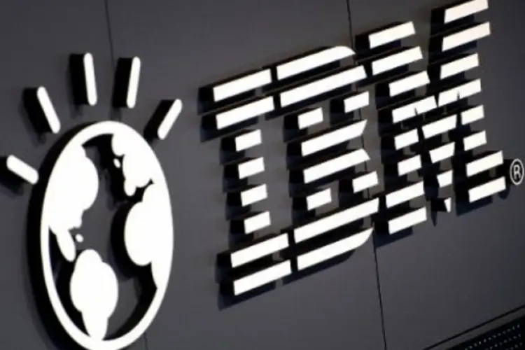 
	IBM: a&ccedil;&otilde;es da maior companhia de servi&ccedil;os de tecnologia do mundo tinham queda de 4,5% no after-market da bolsa nesta segunda-feira
 (©afp.com / Odd Andersen)