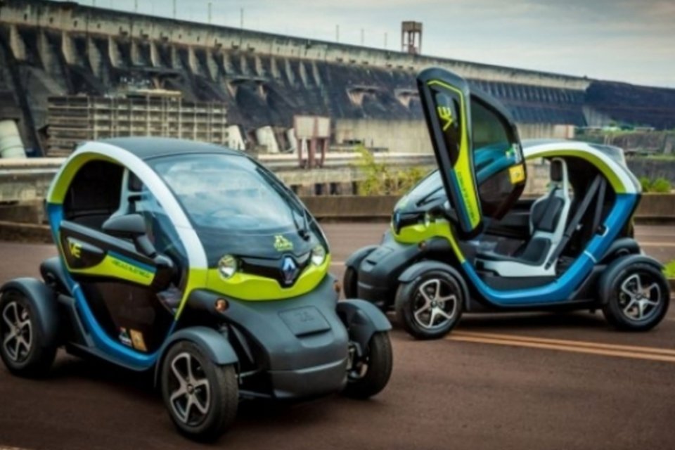 Itaipu e Renault vão desenvolver carros elétricos no Brasil