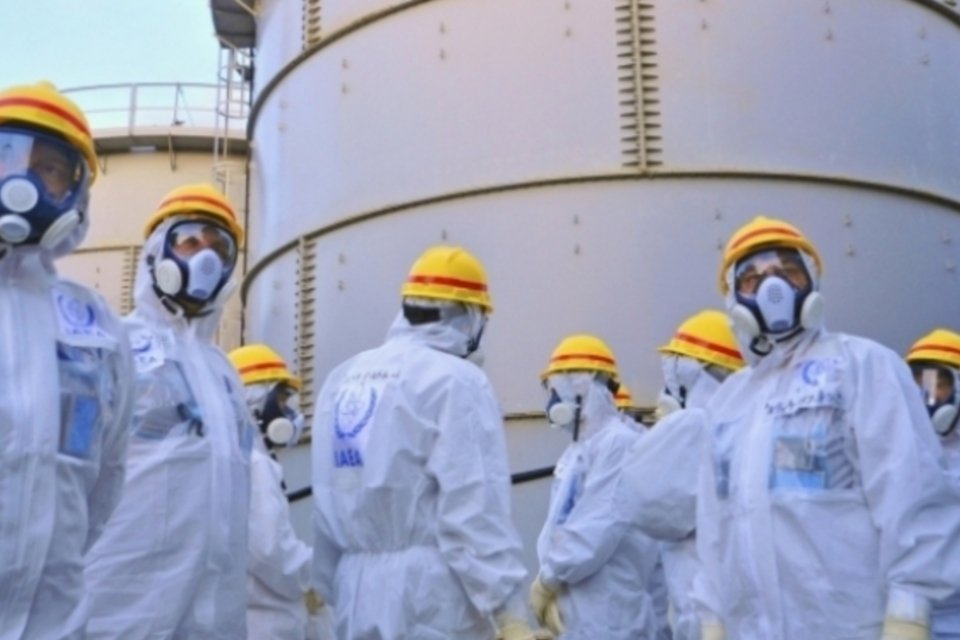 1,8 tonelada de água contaminada é detectada em Fukushima