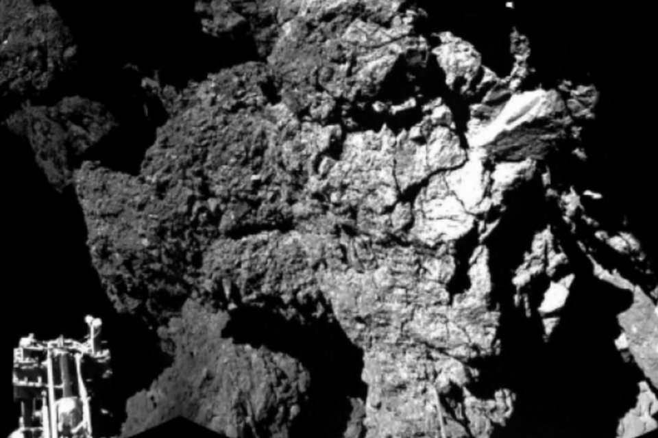 Modulo Philae conseguiu detectar compostos de carbono na atmosfera do cometa