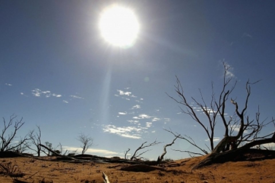 Temperatura na Austrália pode aumentar até 5,1 graus centígrados em 2090