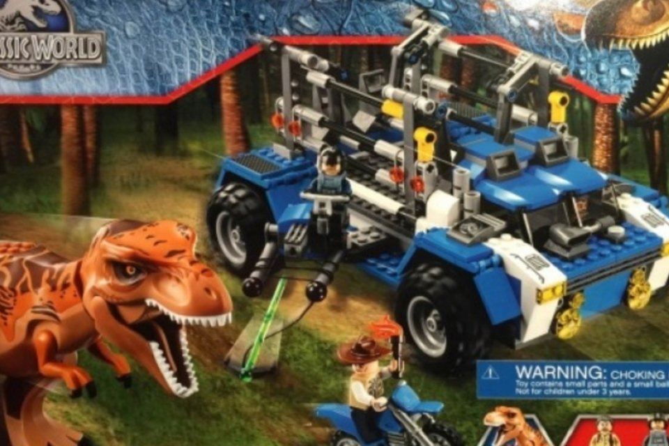 Jurassic World Lego (Divulgação/ LEGO/ Brickset)