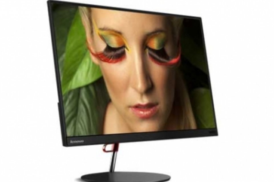 Lenovo apresenta monitor com 7,5 milímetros de espessura