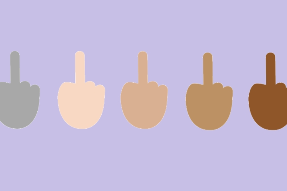 Windows 10 terá emoji de dedo do meio e variações de cor de pele