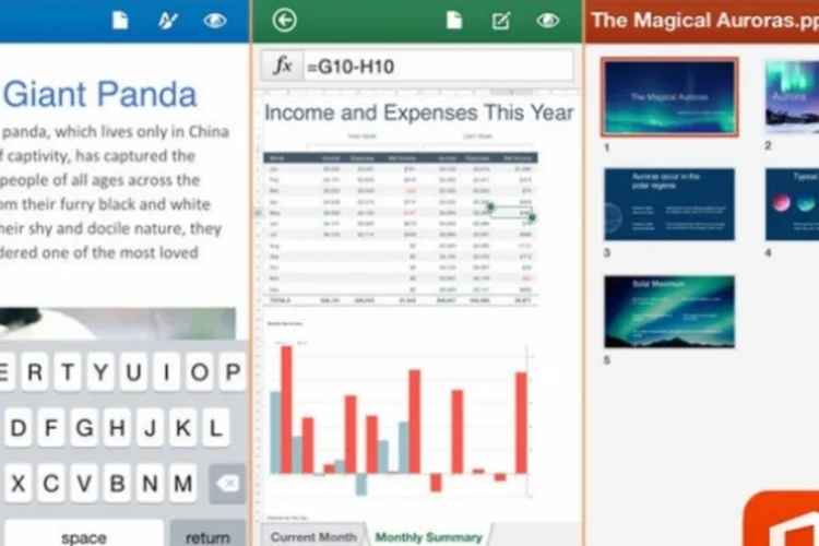 Office no Android e no iOS (Reprodução)
