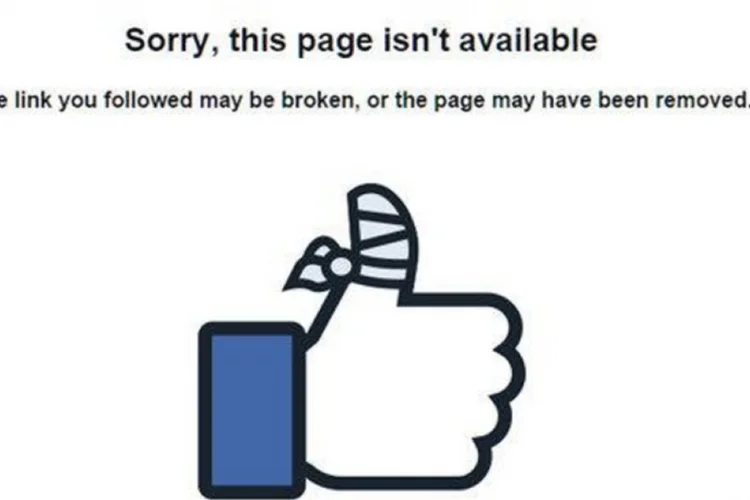 Falha no Facebook (Reprodução)