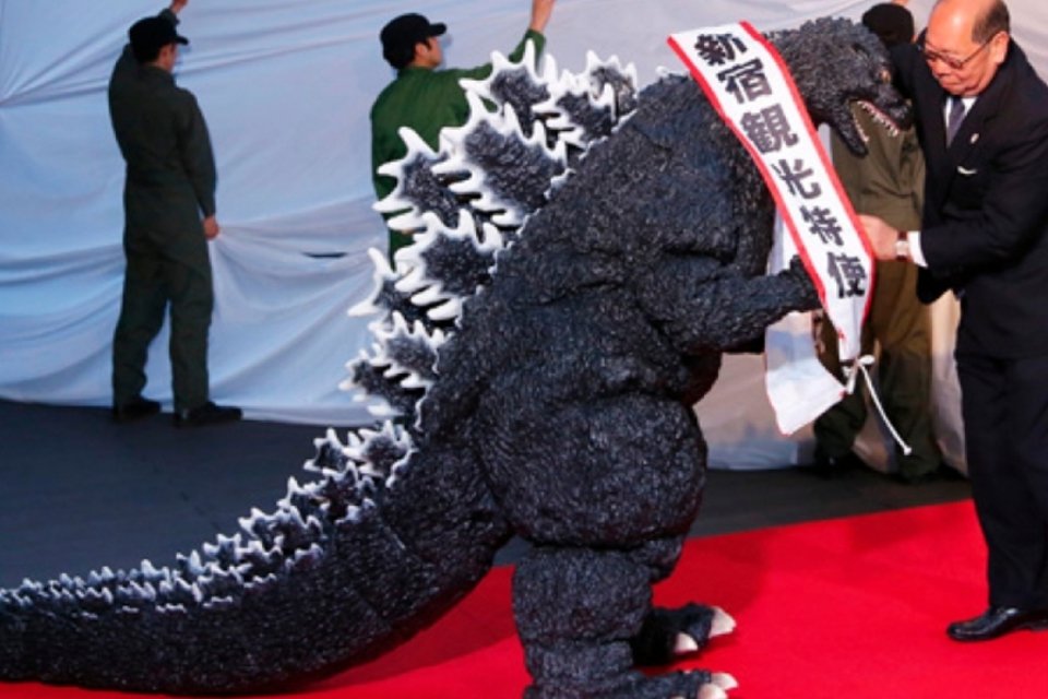 Godzilla recebe título de cidadão honorário do Japão