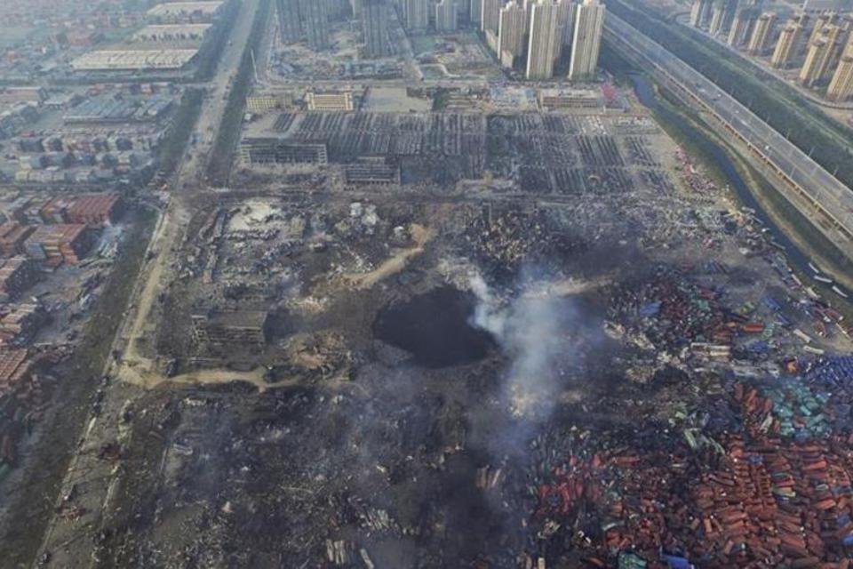 Há 700 toneladas de cianureto de sódio na área de explosões de Tianjin