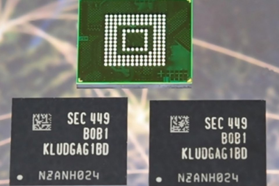 Novo chip de memória da Samsung para smartphones tem "velocidade de SSD"