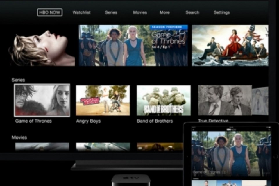 Apple faz parceria com HBO e terá serviço de streaming na Apple TV