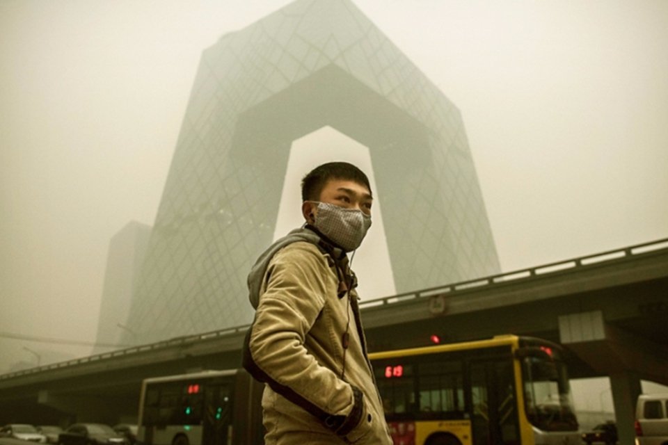 Poluição atmosférica mata 4 mil pessoas por dia na China