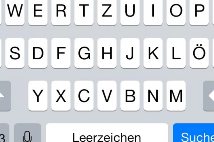 Teclado iOS (Wikimedia Commons)