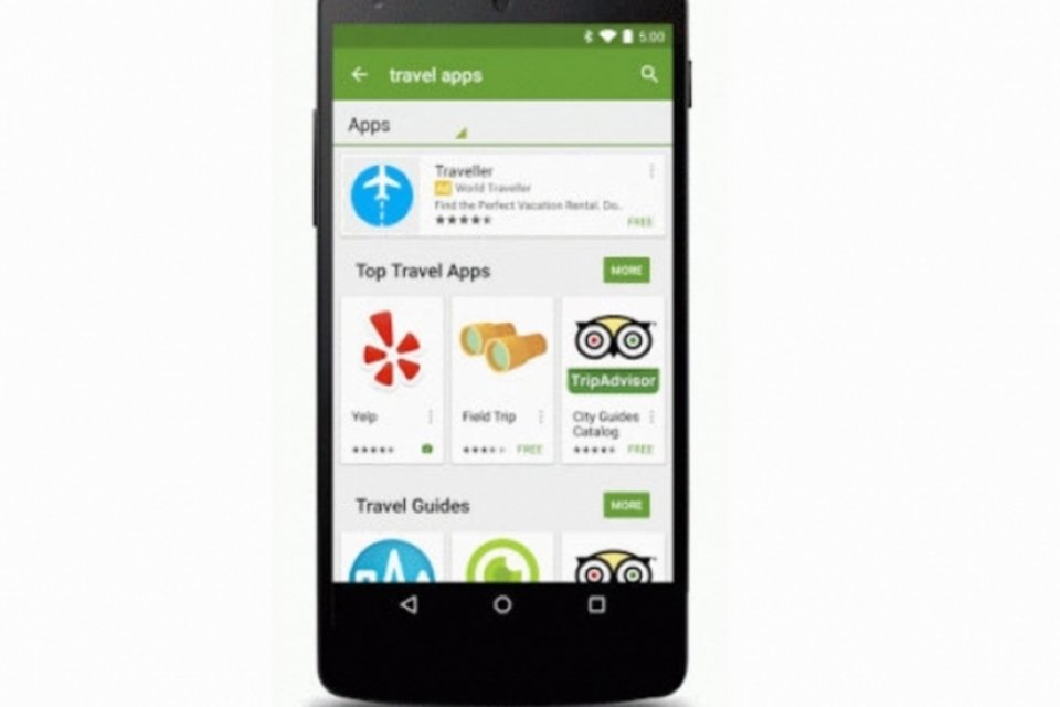 Google vai exibir anúncios em buscas na loja de aplicativos do Android