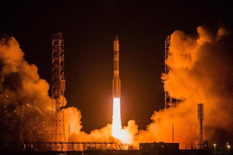 Foguete russo põe em órbita satélite britânico de telecomunicações