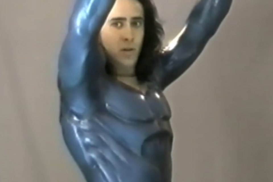 Nicolas Cage veste o traje do Super-Homem pela primeira vez em documentário