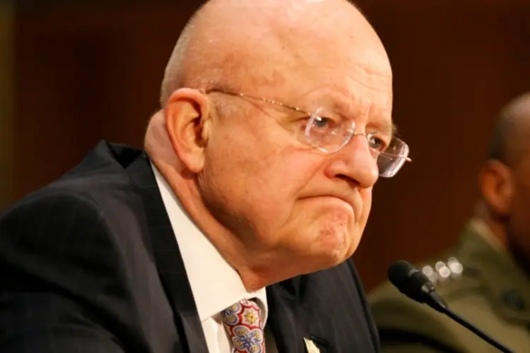 James Clapper: "não houve nenhuma atividade de escutas montada contra o presidente eleito, ou como candidato ou contra sua campanha" (Getty Images)