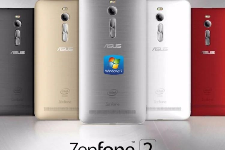 Zenfone 2 com Windows 7 (Divulgação/INFO)
