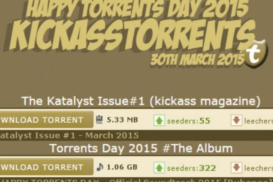 Kickass.to celebra dia dos torrents