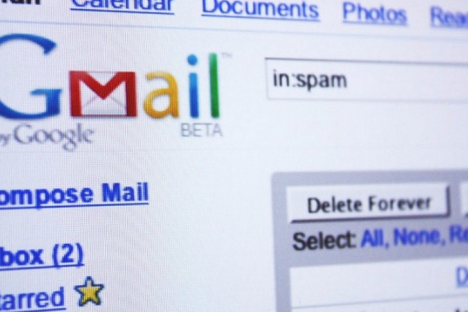 Google irá usar inteligência artificial para manter Gmail livre de spam