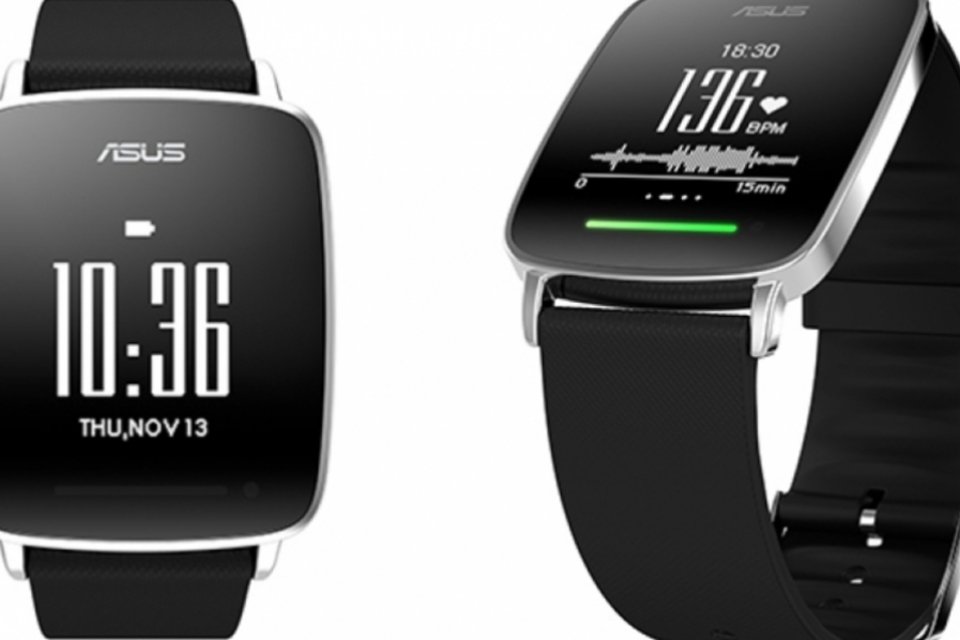 Asus apresenta relógio inteligente com bateria que dura dez dias