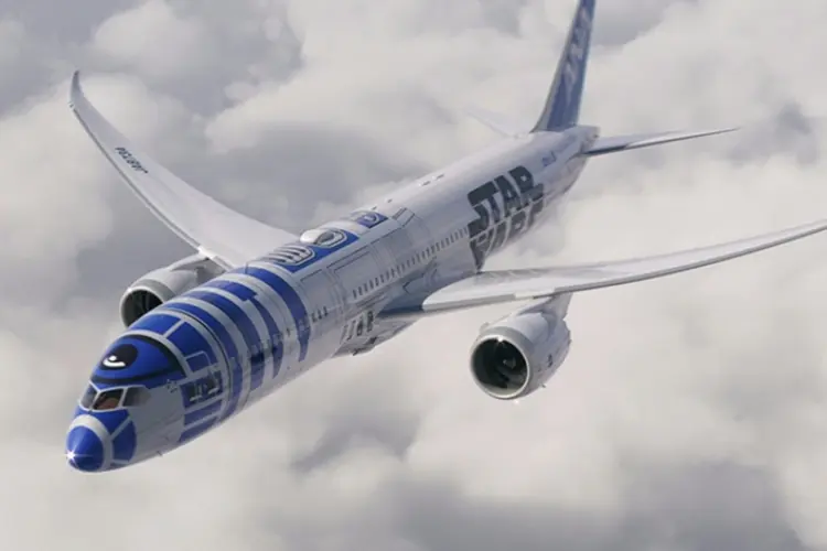 Boeing ANA R2-D2 Star Wars (Divulgação)